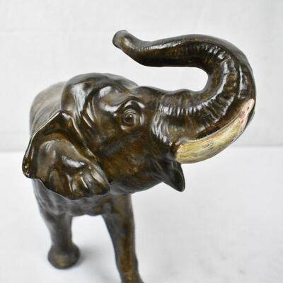 Ceramic Painted Elephant Decor
