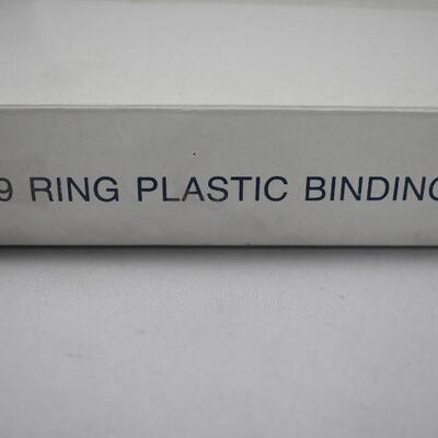 Bindmaster Book Binding Machine & Box of Rings