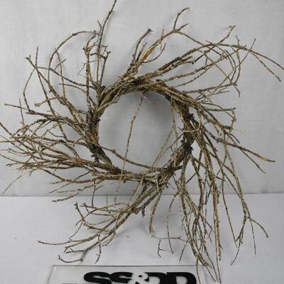 Twig Wreath: 9