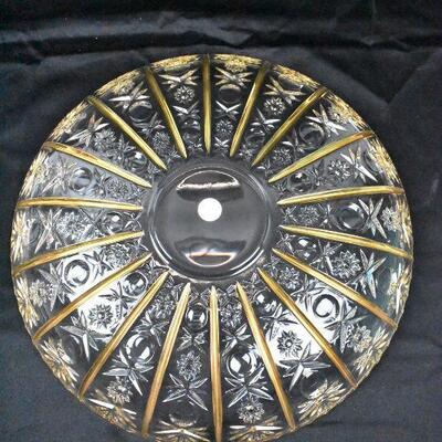 Impero Crystal Platter/Bowl/Centerpiece, 13