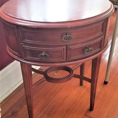Lot #54  Bombay Company Small Round Side Table
