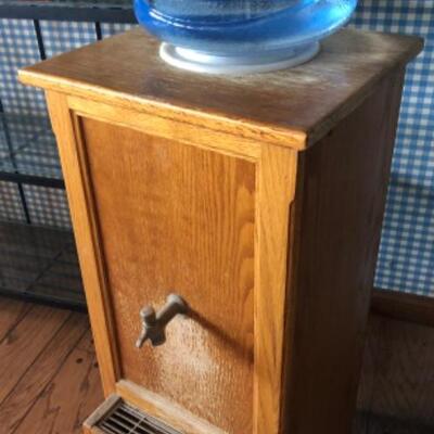 Wood Water Cooler Jug Dispenser 