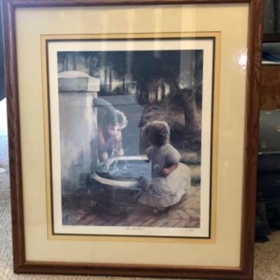Artwork framed,print