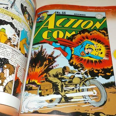 " Superman comics during the war years 1938-1945".
