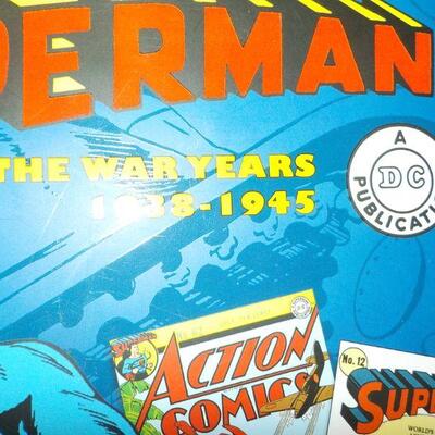 " Superman comics during the war years 1938-1945".