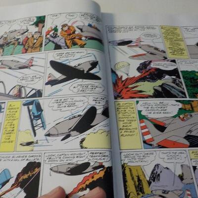 " Captain  Midnight hard cover Book of cartoon".
