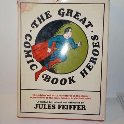' The Great Comic Book Heroes. by Jules Feiffer.