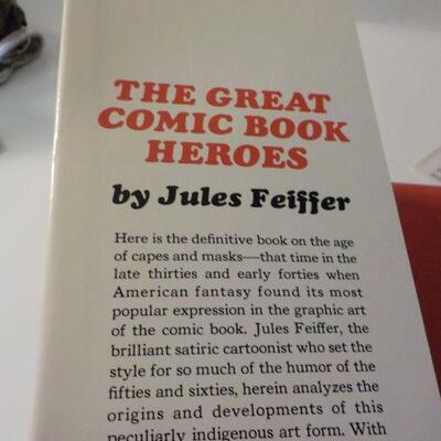 ' The Great Comic Book Heroes. by Jules Feiffer.
