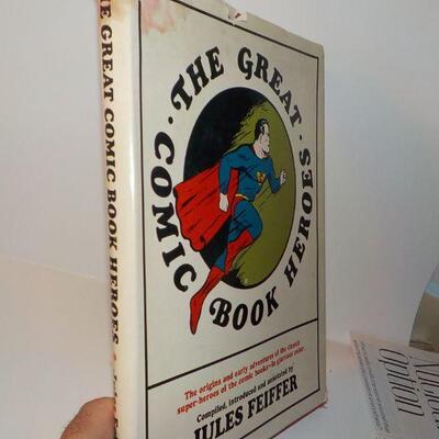 ' The Great Comic Book Heroes. by Jules Feiffer.