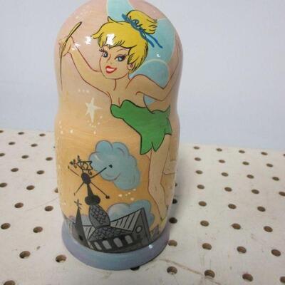 Lot 24 - Russian Nesting Doll of Tinkerbell 