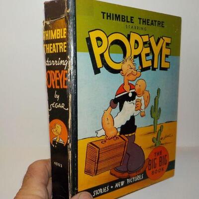 ' Thimble  theather features " Popeye".1935 Issue.