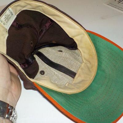 " St. Louis Cardinals game hat. "