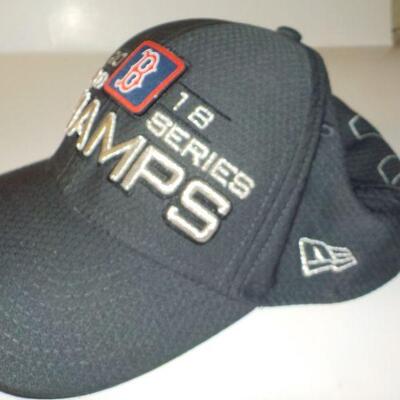 2018 world series Boston red sox players cap.