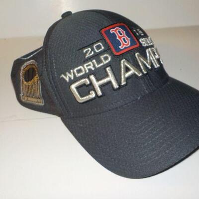 2018 world series Boston red sox players cap.