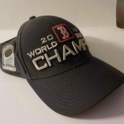 2018 world series Boston red sox players cap.