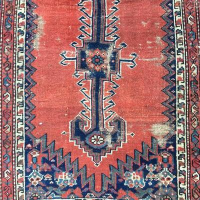 Rare Antique Hand Woven Persian Rug 3’6 x 6’7