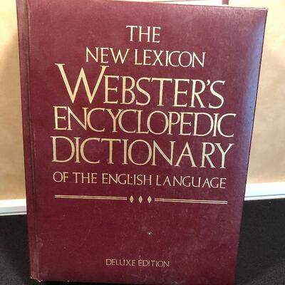 #16 LEXICON NEW WEBSTERS ENCYCLOPEDIA DICTIONARY. 