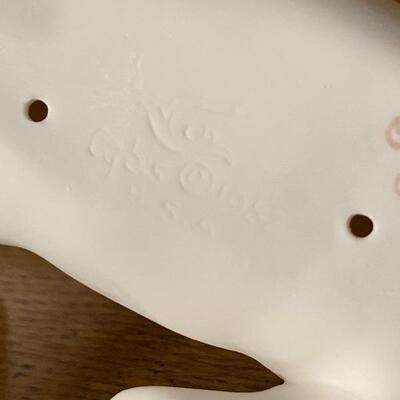 Pair of Baby Seal Figurines Cybis Porcelain