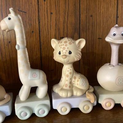 Precious Moments Birthday Club Animal Circus Train