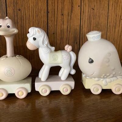 Precious Moments Birthday Club Animal Circus Train