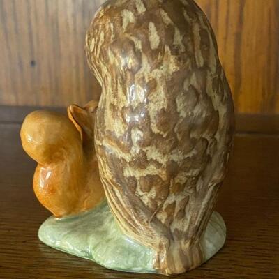 Beatrix Potterâ€™s Old Mr Brown Figurine 