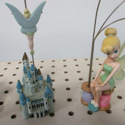 Lot 37 - Tinkerbell Note Holders & Snow Globe