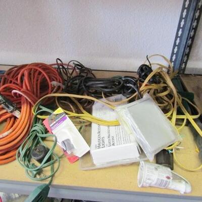 LOT 41  EXTENSION CORDS