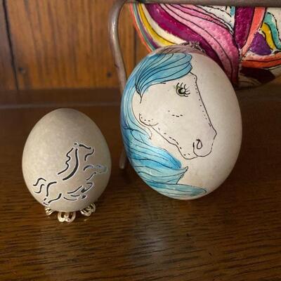 Unicorn Painted Eggs