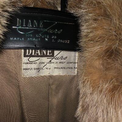 P140:  Diane Furs Small Fur Coat