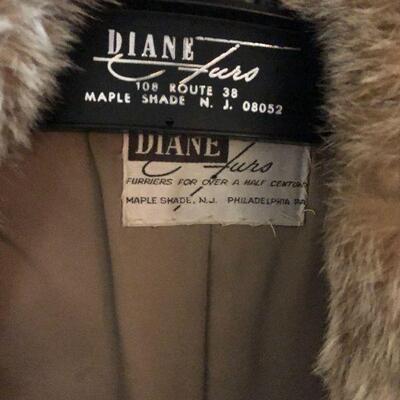 P140:  Diane Furs Small Fur Coat
