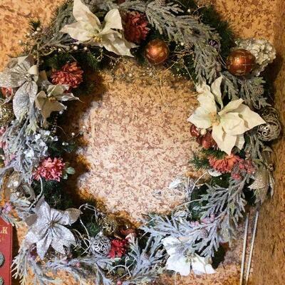 P144:  Very Large Holiday Wreath