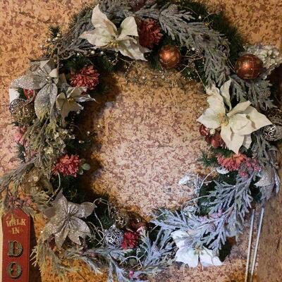 P144:  Very Large Holiday Wreath