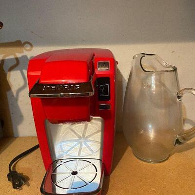CL63:  Keurig Single Cup Red Coffee Maker
