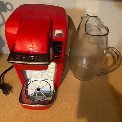 CL63:  Keurig Single Cup Red Coffee Maker