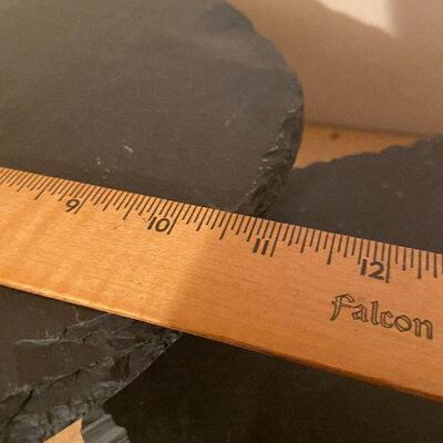 Cl66: Slate and Wood Serving Pieces (Charcuterie boards)