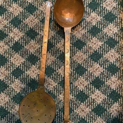 CL67:  Lot of Metal and Wood Decorative Ladles and More