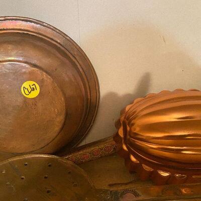 CL67:  Lot of Metal and Wood Decorative Ladles and More