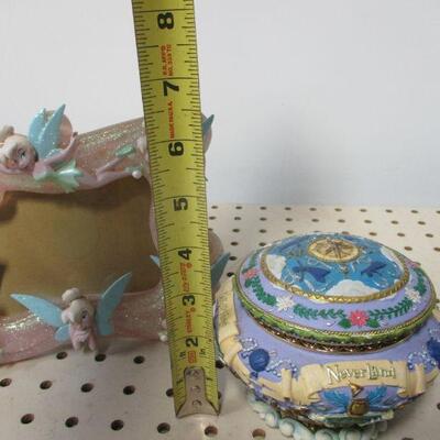 Lot 53 - Tinker Bell Picture Frame & Music Box