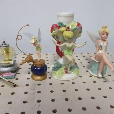 Lot 86 - Tinker Bell Figurines 