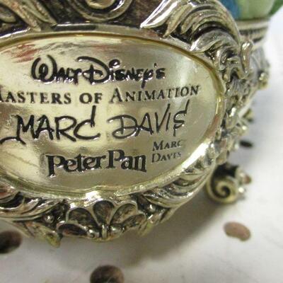 Lot 92 - Master Of Animation Marc Davis Peter Pan Tinkerbell Snow Globe