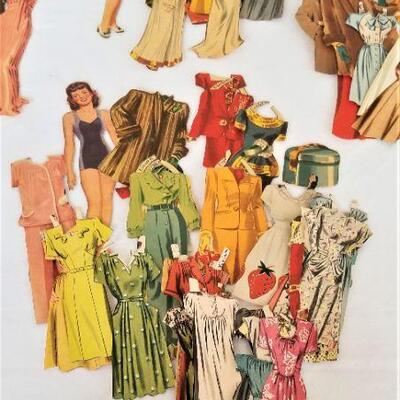 Lot #81  Large Lot of Vintage Paper dolls - 1940's