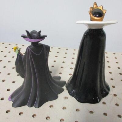 Lot 104 - Evil Queen & Maleficent  Figures