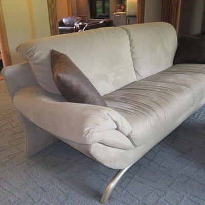 Natuzzi Ultrasuede Couch