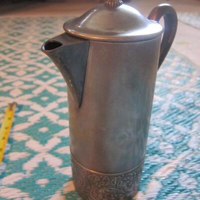 Lester & Sons silver coffee urn