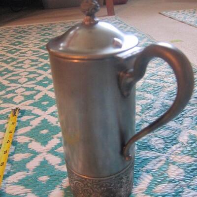 Lester & Sons silver coffee urn