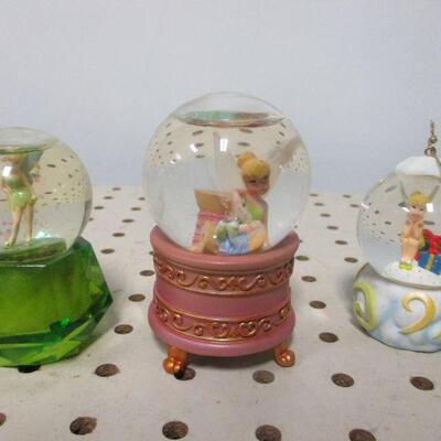 Lot 106 - Tinker Bell Miniature Globes