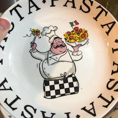 CL69:  Pasta Dinner Bowls and Pasta Pot