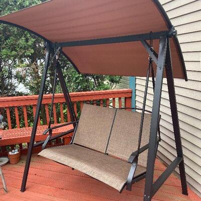 D1: Porch Glider Swing