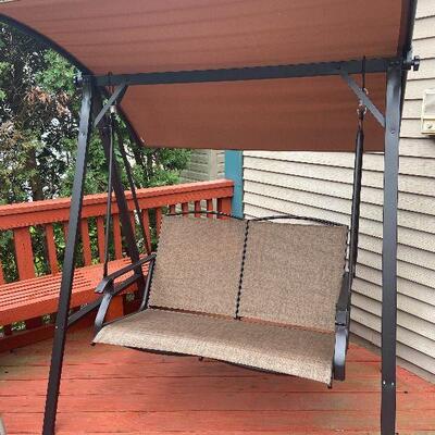 D1: Porch Glider Swing