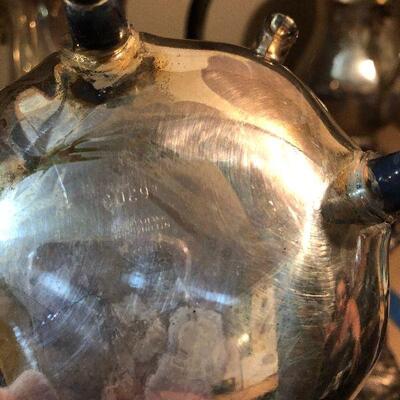 CL43:  Chippendale Silver-plate w/heated tray